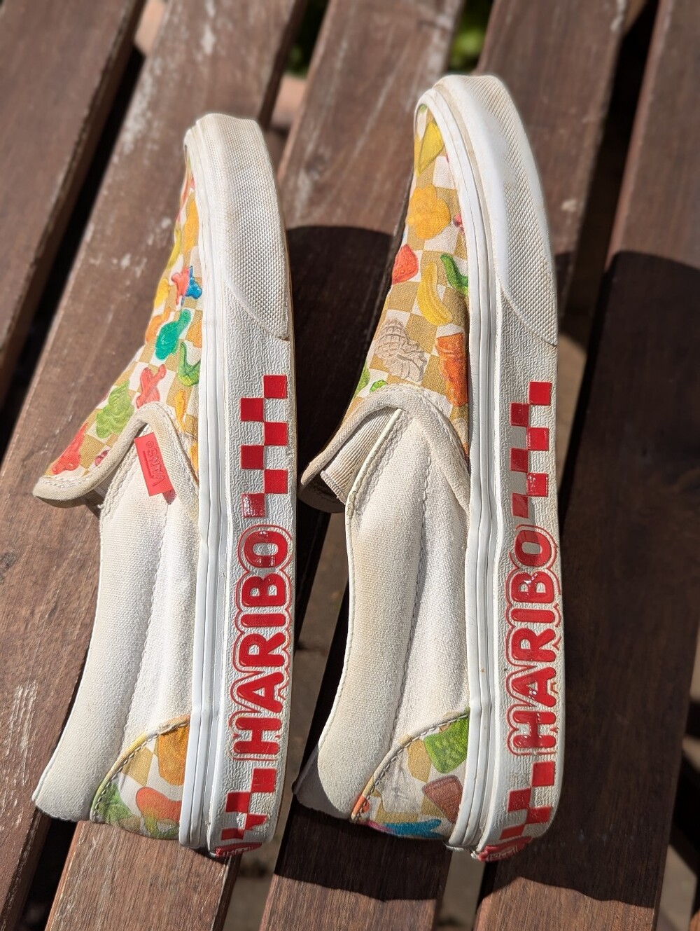 Vans X Haribo Gummy Bear Men's 5.5 Women's 7 Slip On - Picture 6 of 12